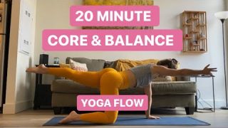 20 Minute CORE & BALANCE Yoga Flow | SUZIE RAY YOGA